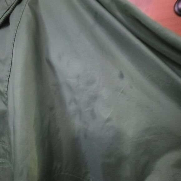 John Deere Mens Sz XXL Green 1/4 Zip Pullover Windbreaker Lightweight Raincoat - Picture 10 of 10